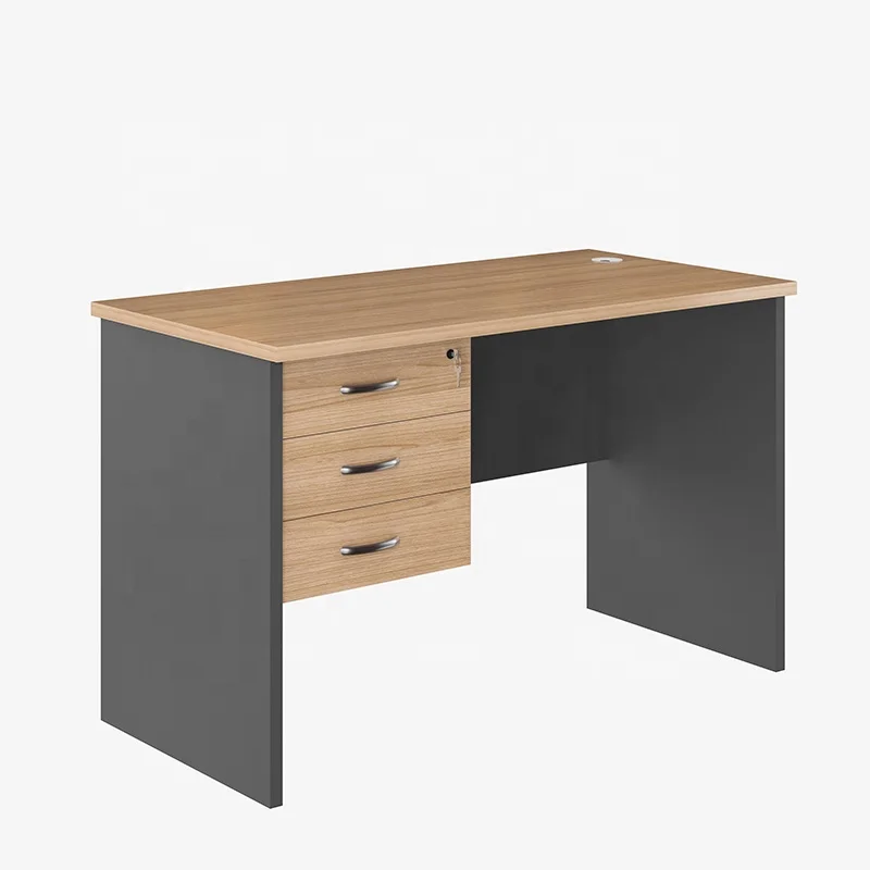 1200 Classic Wooden Plank Design Office Table for Homework Kids