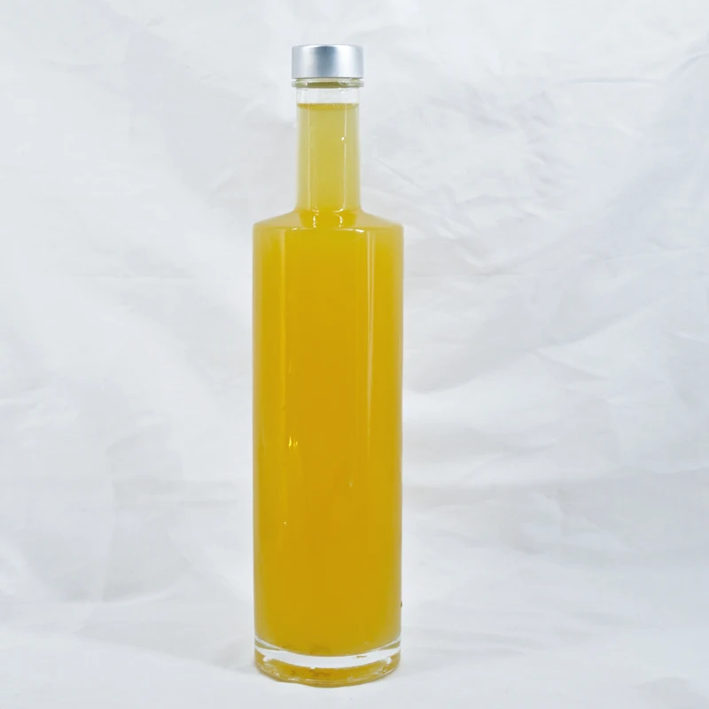 Russian Liquor Packaging Bottles Empty Glass Vodka Bottles Wholesale 700ml Gin Bottles With Cork