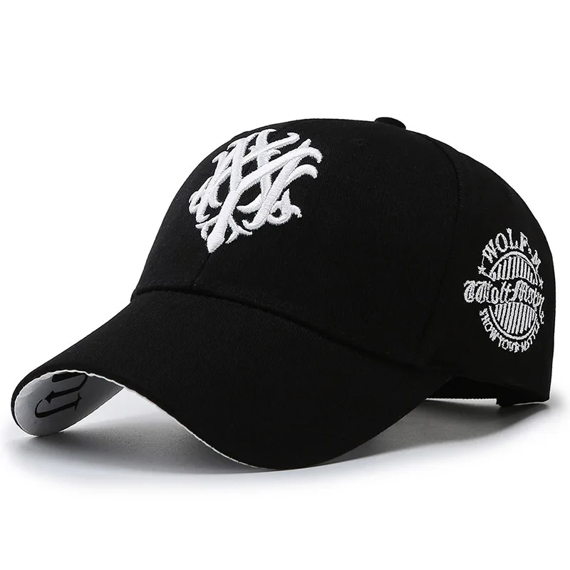 Embroidered Sport male Fashion Stylish Wholesale fitted baseball cap with custom logo