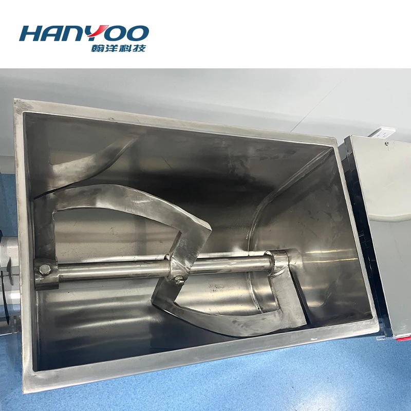 HANYOO CH10-100 Trough Mixer Wet Powder Mixing Machine Blender Machine