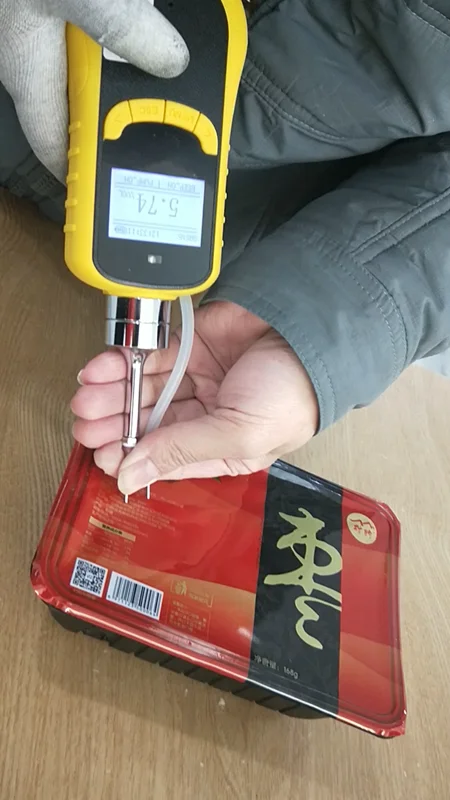 Fast Response ATEX Certified Portable Nitrogen Purity Tester N2 Gas Detector High Precision