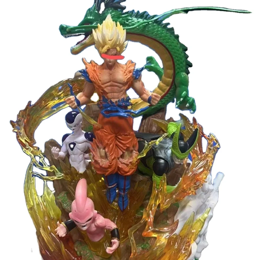 2024 August новый продукт фигурка дракона шарики Goku Buu Frieza фигурки из ПВХ аниме Статуэтка Kakarotto