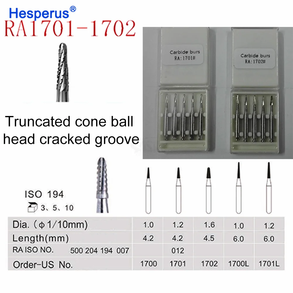 Dental Burs Low Speed Tungsten Carbide Burs Dental Instruments RA /RA long Tungsten Carbide burs with ball