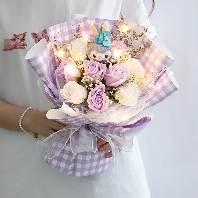 R499 New Design Toy Gifts Set Bunny Rabbit Novelty Gifts For Girls Birthdays Anniversary Gift Sets