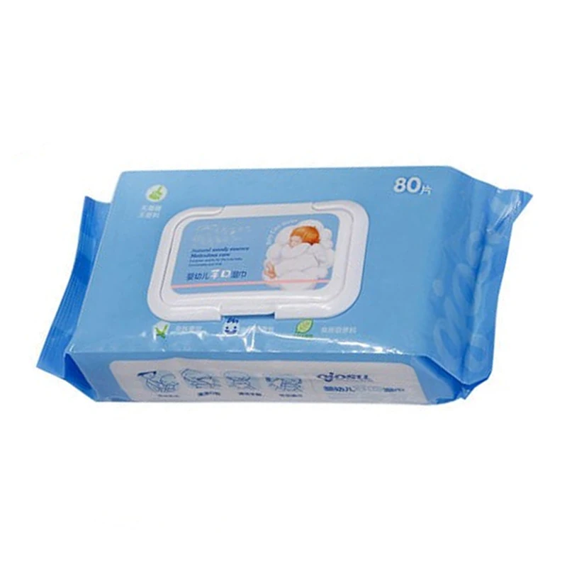 GWW411 High Quality Biodegradable Flushable Antibacterial Aloe Free Alcohol Free Travel Baby Wet Wipes