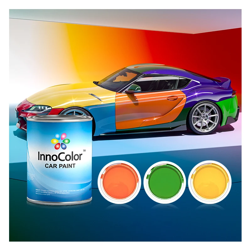 InnoColor High Quality Factory Direct Car Pearl Chameleon Auto Paint Basecoat Clearcoat Automotive Car Paint