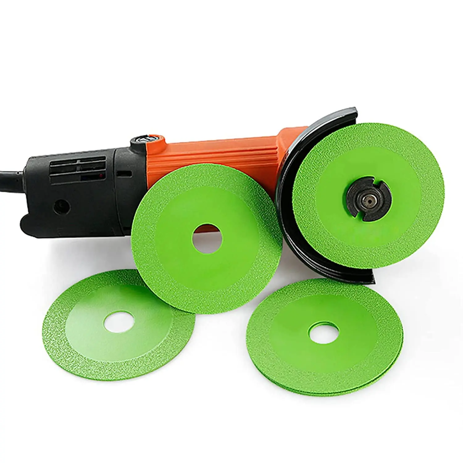 Glass Cutting Disc for 4' Angle Grinder, Ceramic Cutting Polishing Disc Ultra-Thin Diamond Saw Blade Cutting Wheel for Smooth C