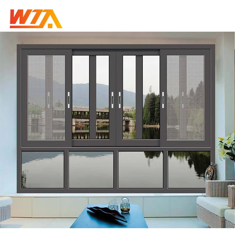 Commercial Residential Energy Efficient  Thermal Break Aluminium Windows And Doors Aluminum Casement Window