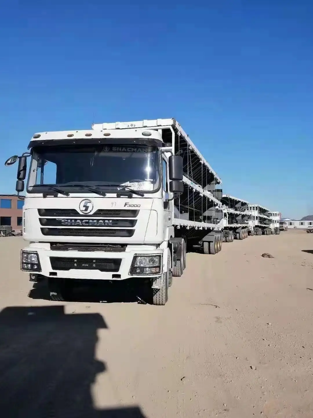 Schacman F3000 tractor trailer truck 40 tons 380 hp 6x4 tractor head truck