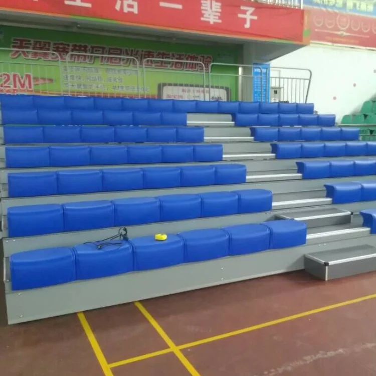 Avant academy custom telescopic bleacher retractable stadium seats