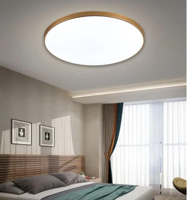 5 Years Warranty Modern Ultra Thin Motion Sensor Lamps Decorative Lighting Fixtures For Living Room Tri-proof LED Ceiling Lights