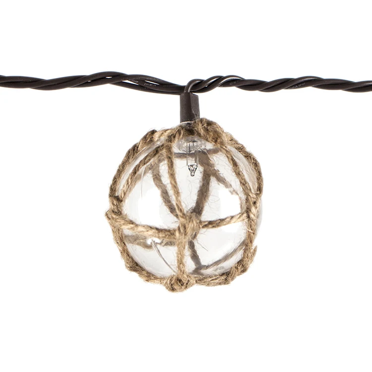 
Уличная светодиодная гирлянда для внутреннего дворика, 10 штук 