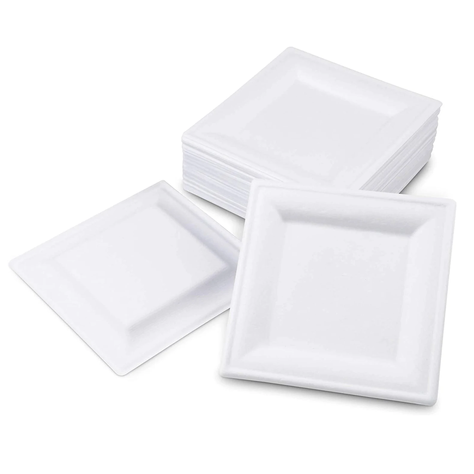 Поставщик одноразовых тарелок и столовых приборов 100% компостируемых 9-дюймовых сверхпрочных багасса