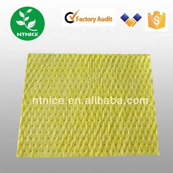 Стандартная впитывающая способность Hazchem Hazmat химически Впитывающий Коврик смс-структура жидкость на водной основе