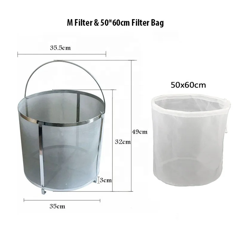Stainless Beer Keg Dry Hoping 32*35cm Hopper Spider Strainer Home Brew Hop 300 Mesh Filter