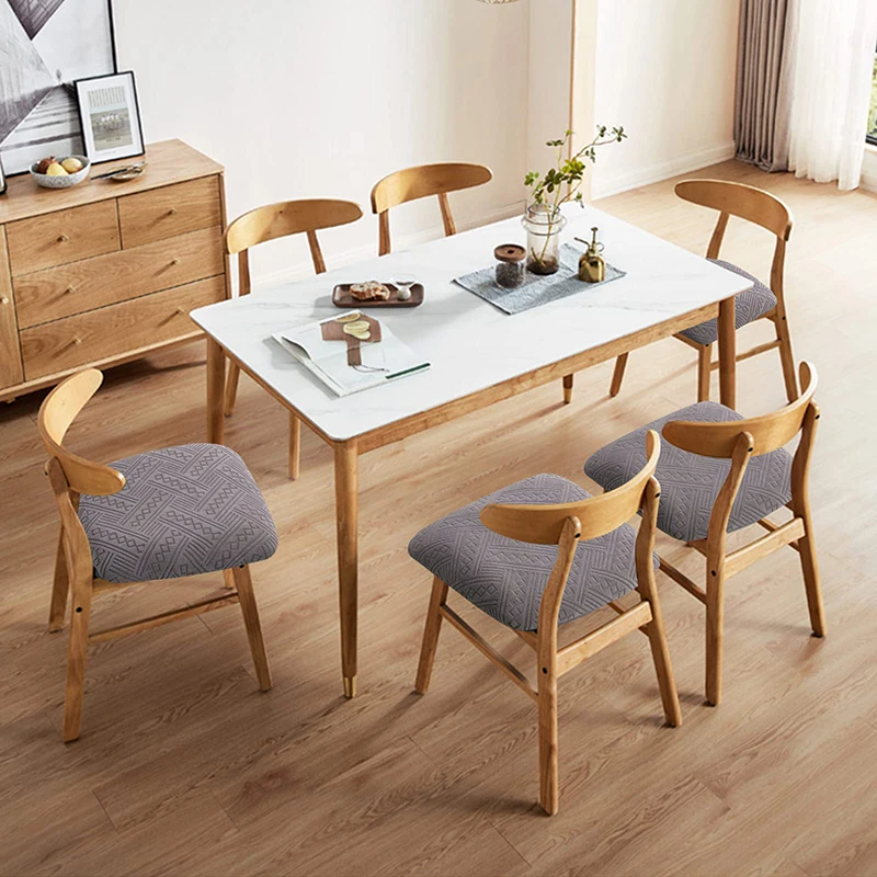 High Quality Cotton Jacquard Seat Cushion Cover for Chair Mats Modern Home Designer New Washable Chair Mats