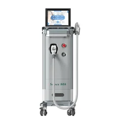Vertical 3 wavelength remove unwanted hair equipment 808 755 1064 professional 808 nm diode laser hair removal machine