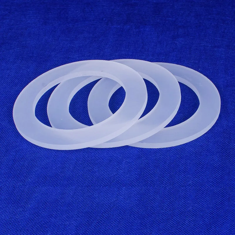 High precision custom machined quartz flanges quartz parts