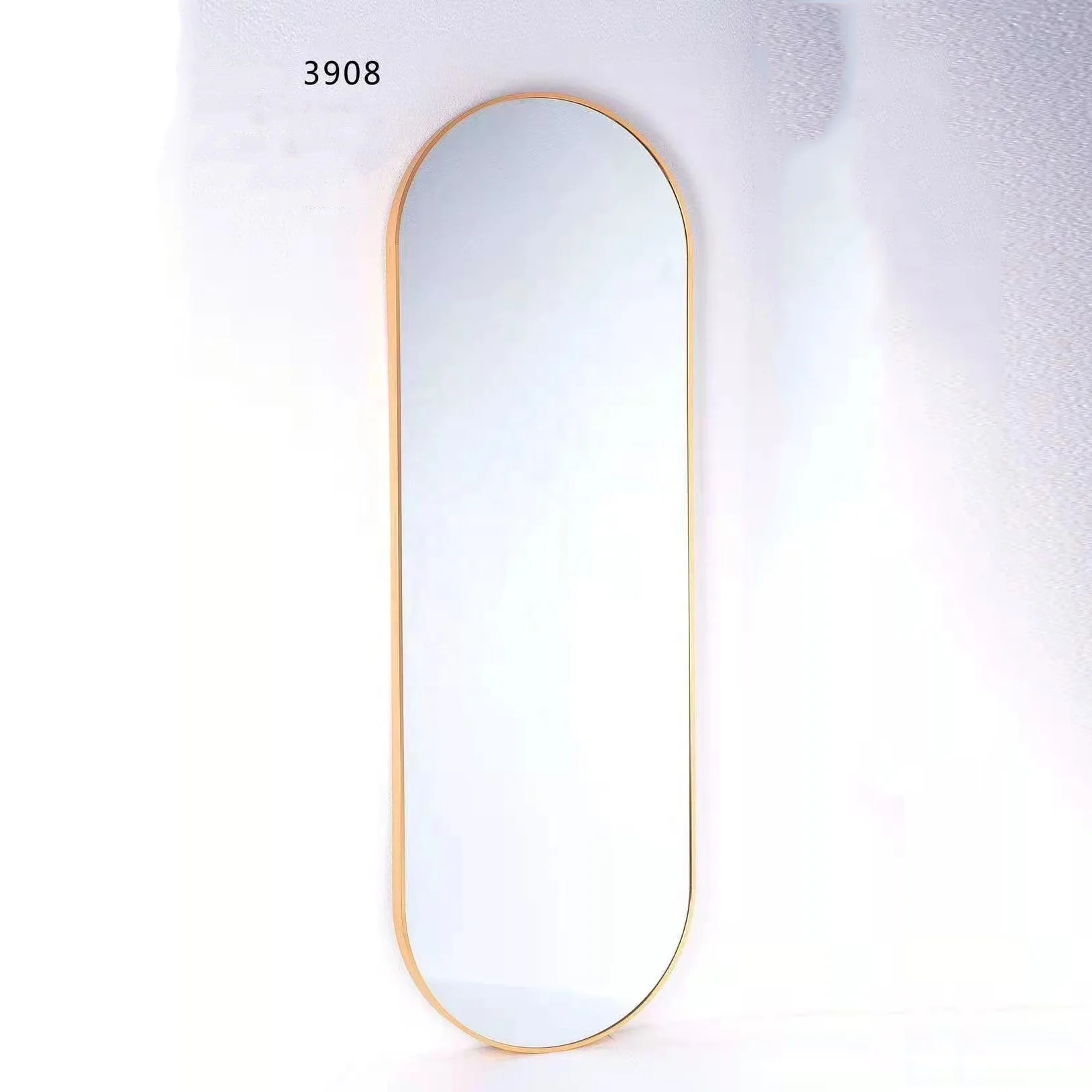 Wedding Dress Shop Dedicated Large Aluminum Frame Full Length Mirror Landing Fitting Mirror