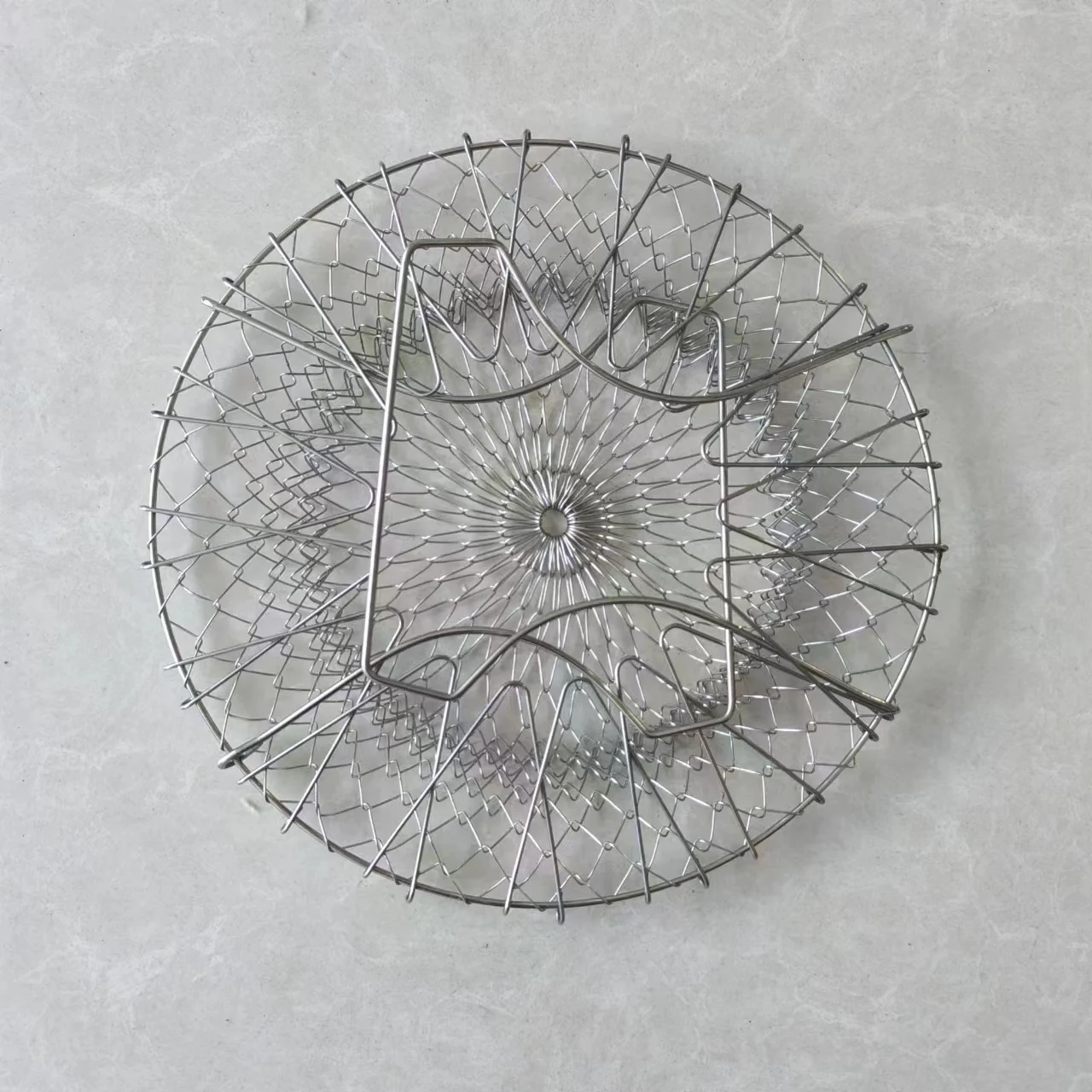 2024 new Free samples Kitchen frying basket Rice Sieve Colander,cooking oil strainer