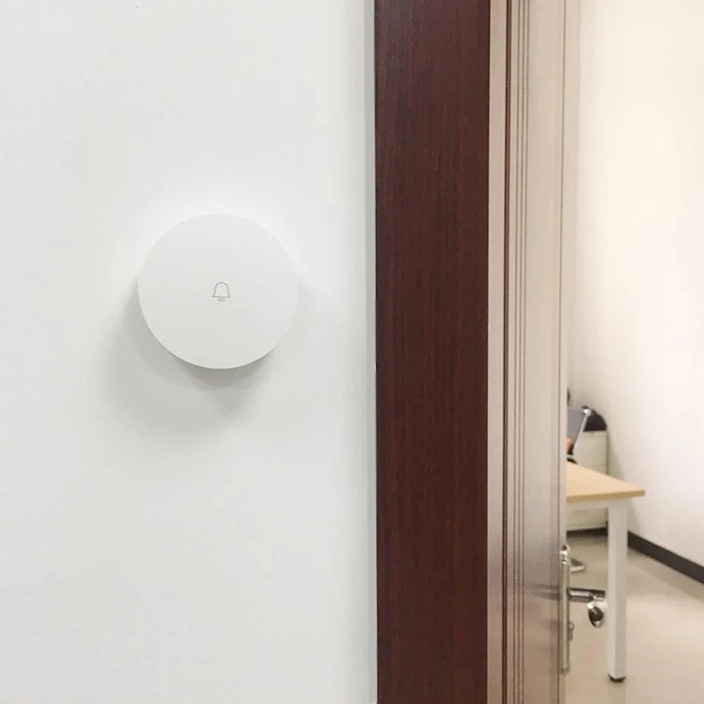Youpin Linptech WIFI Self-power-generating Wireless Doorbell Work For Mijia APP Smart Control Memory Function AC 110-240V