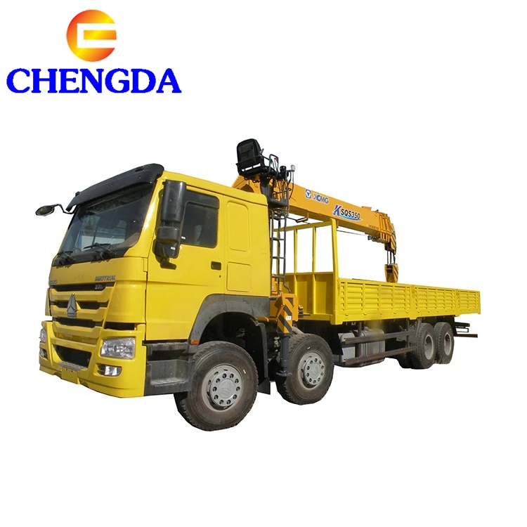 SINOTRUK HOWO 4X2 6X4 8x4 Cargo Truck with Crane 5Ton To 20TON