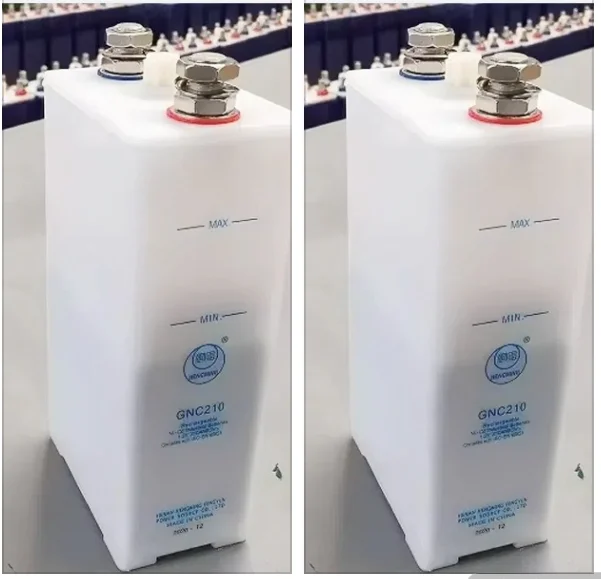 IEC60623 Standard Sintered highest Type Nickel Cadmium Battery 1.2v GNC210Ah for Engine Starting  selling KPX210Ah
