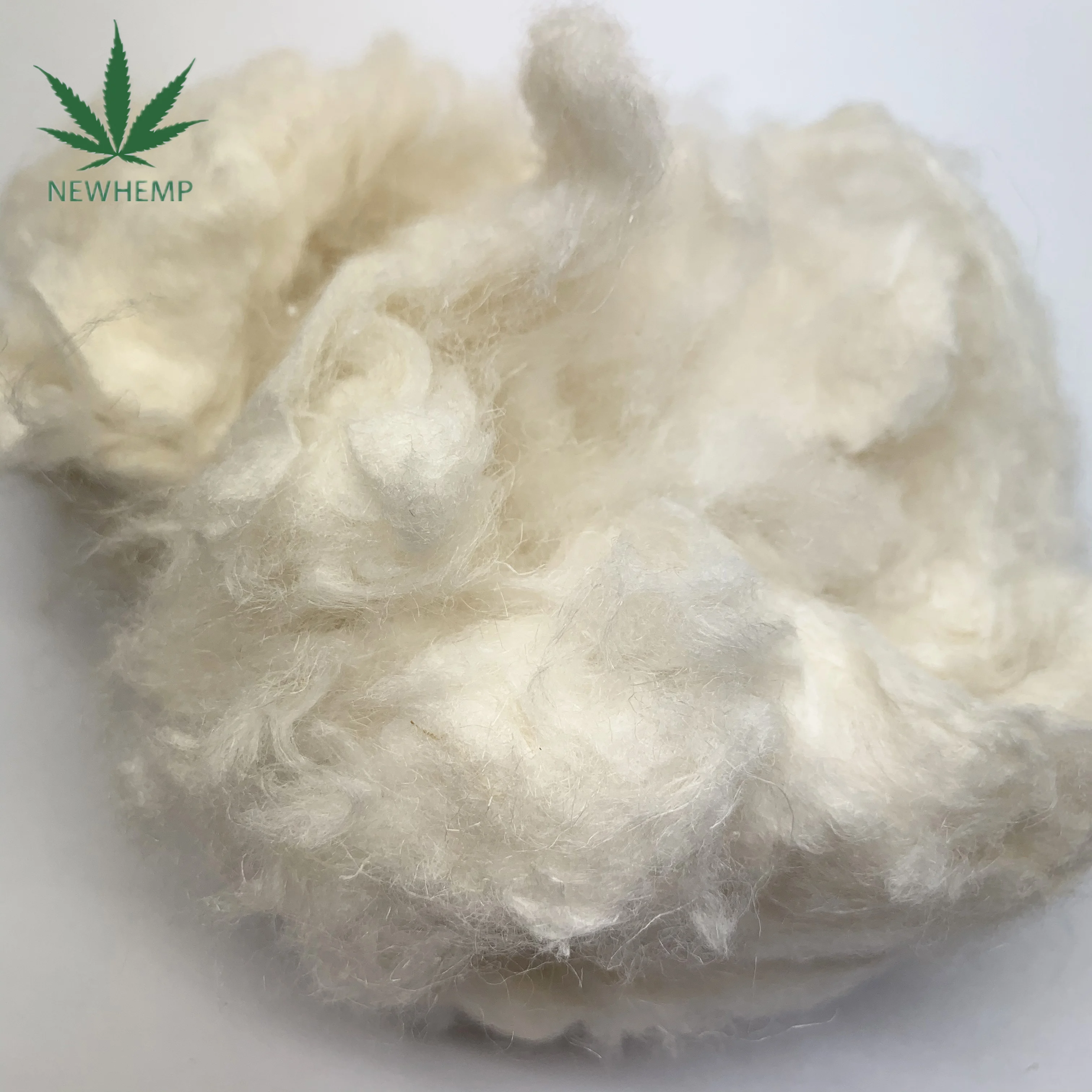 
ECO-friendly Bleached white 100% Hemp Fiber whiten for Spinning Blending Dyeing weaving Durable blanch Hemp fibres 