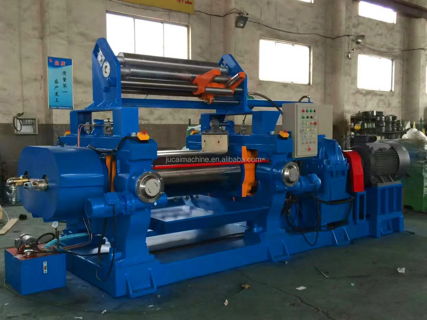 rubber roller mill machine to mix and knead rubber/rubber mixing mill machine