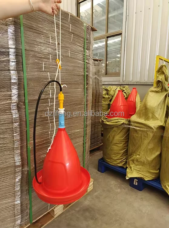 JIFENG Hot Selling Bell Drinker for Chickens Automatic Birds Drinker with High Quality