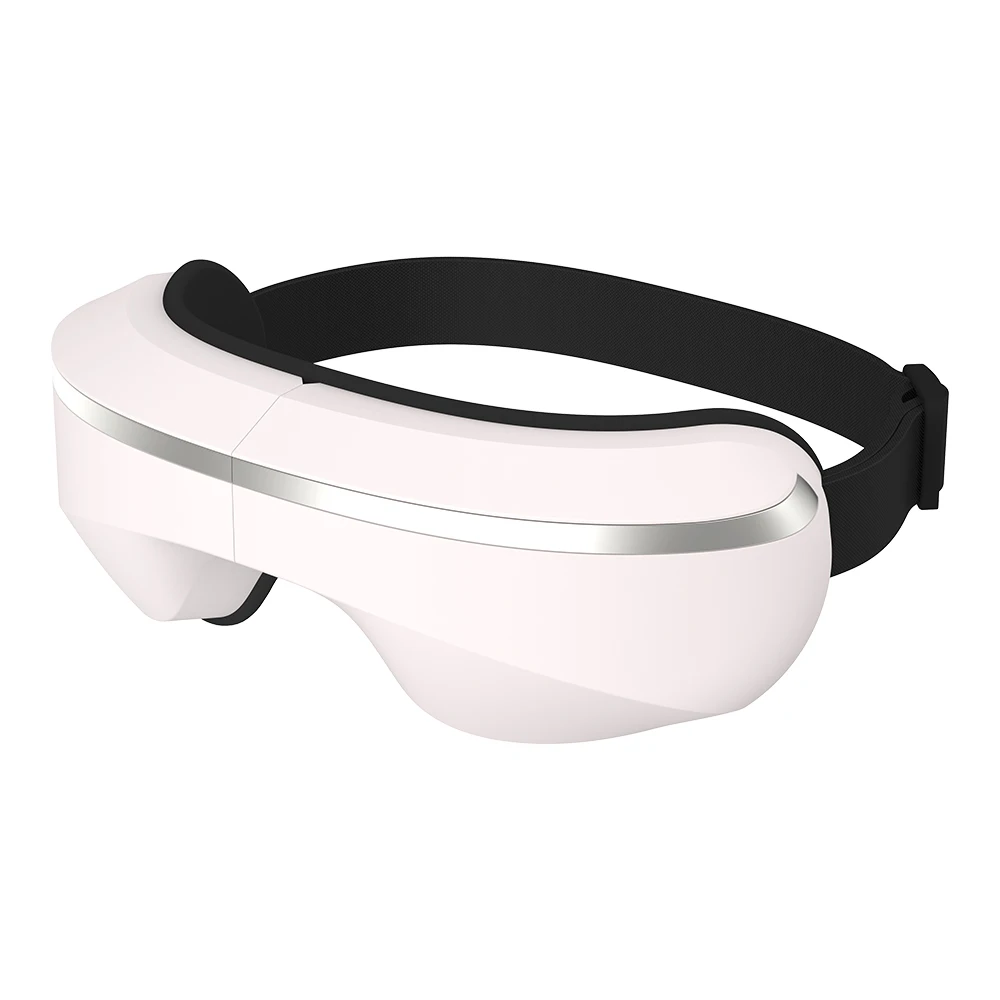 Rechargeable Foldable Eye Massager with Heat Therapy Ideal for Stress Relief During Long Flights and Travel