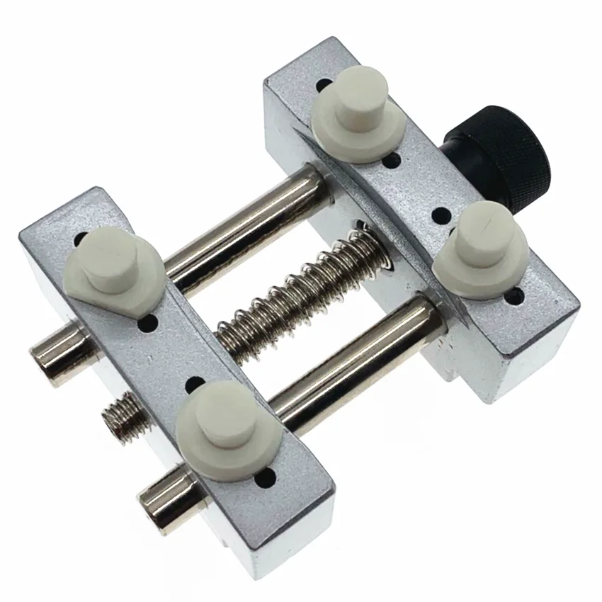 Aluminum fixing base large size rubber seat Watch fixing fixture Watch repair tool