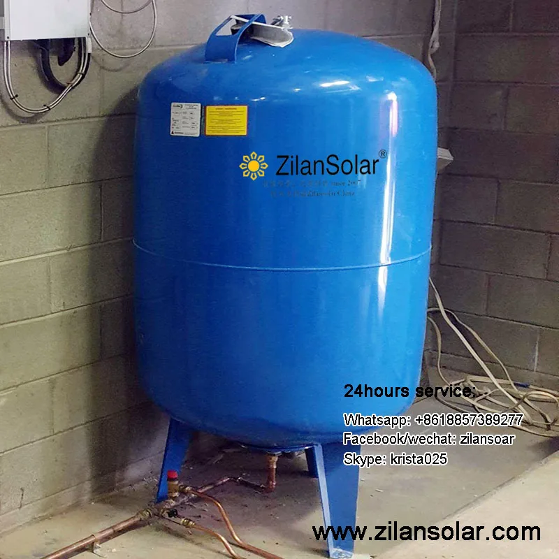 50liters Vertical Pressure Tank Solar Water Pump System Pressure Tank Expansion Tank