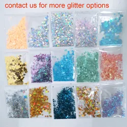 Christmas Gift 2.1x3.4inch Plastic Mini Instax Glitter Picture Photo Frame