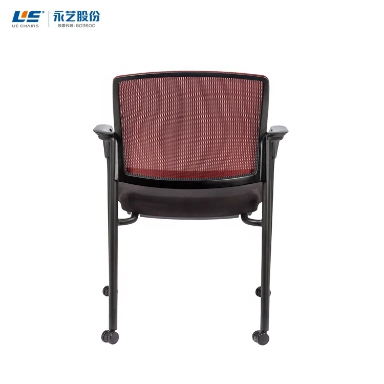 UE Free Sample Executive Execute Office Metal Rocking Modern Staff Back Seat Armrest Specifications Mesh Conference Chair