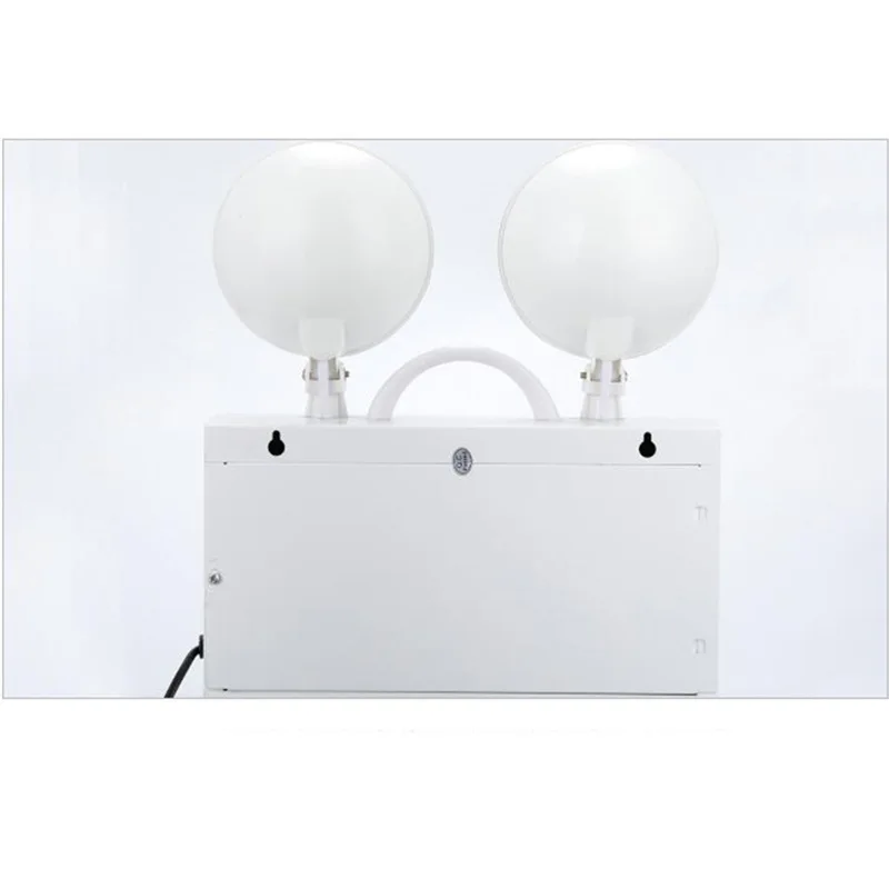  Best price hotel wall with two head battery emergency light portable led rechargable