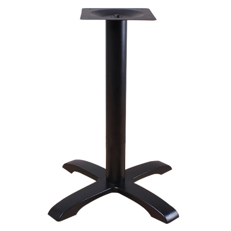 Available Customized Unique Top Metal Table Feet Cast Iron Table Base Factory Direct Sell Furniture Leg Restaurant Tables