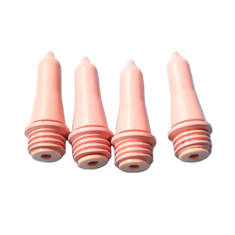 Dairy Farm Calf Feeder Nuk Rubber Material , Calf Teats