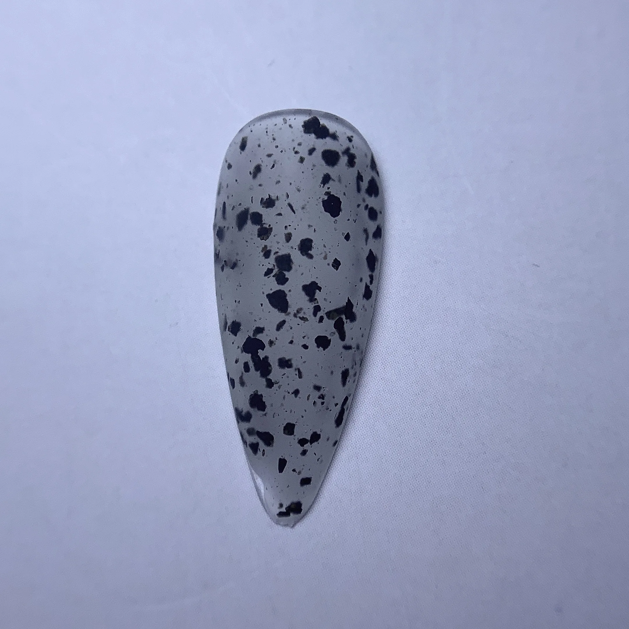 Wholesale Black Flake Non Wipe Velvet Top Coat Egg Nail Polish Base Coat with Egg Matte Effect