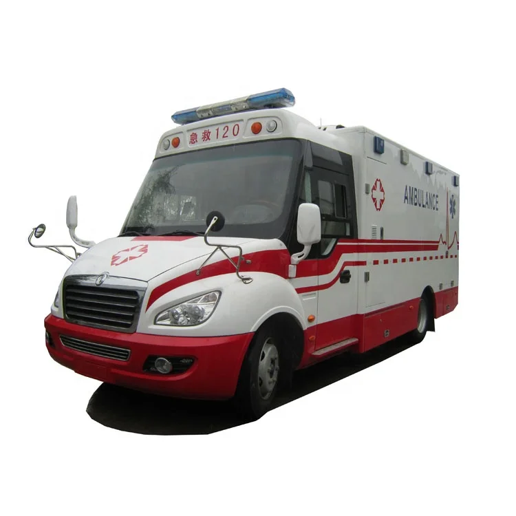 Factory price hospital emergency diesel ambulance vehicle