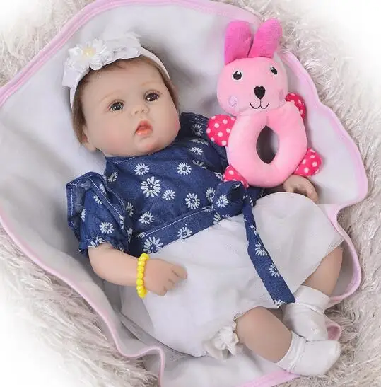 Cheap good christmas gifts full silicone bebe reborn doll silicon reborn doll realistic baby