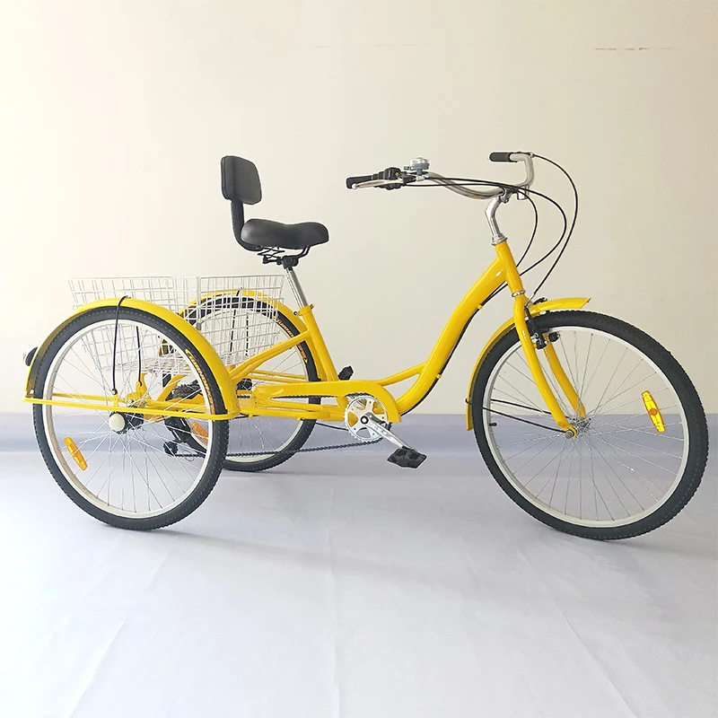 China hot sale 3 wheel bicycle bike tricycle trike for adult tricycles bicycles three wheel Shopping