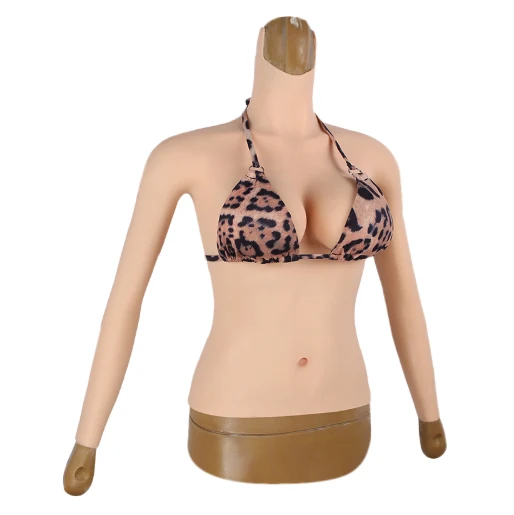 Tgirl No Oil Silicone Breast Forms Mastectomy Halfbody Cosplay Prosthesi  Transvestite