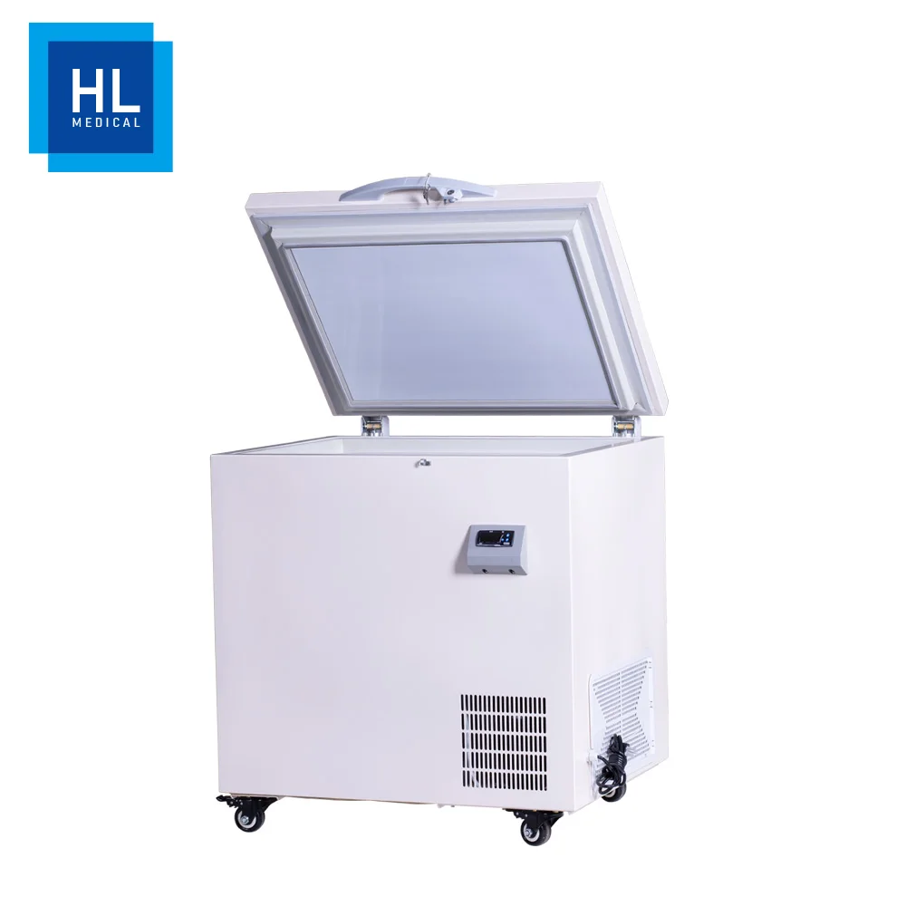 80 chest Laboratory deep Freezers DW-60W120  horizontal ultra-low Freezers  vaccine storage chest Laboratory deep Freezer