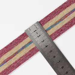 Цветная полосатая смесь полиэстера, эластичная лента, мягкое нижнее белье на заказ, эластичный пояс