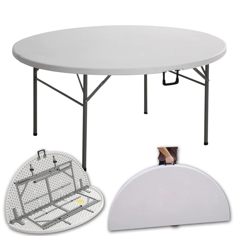 China manufacturer Wholesale popular HDPE plastic folding table for events