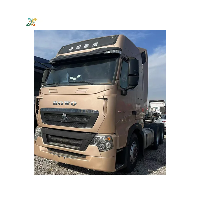 Used Sitrak Euro 5 C7H T7H 6X4 Tractor Truck  10 Wheeler 430Hp Cng Truck Tractor Head For Sale