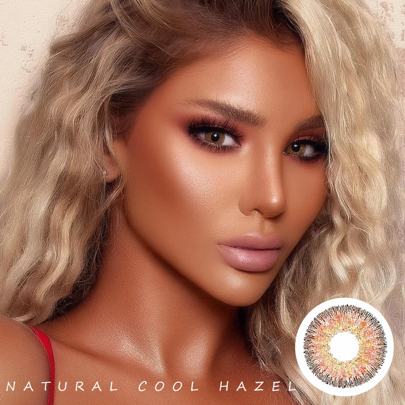 
Moonve 2021color contact lens white box with case pro color 