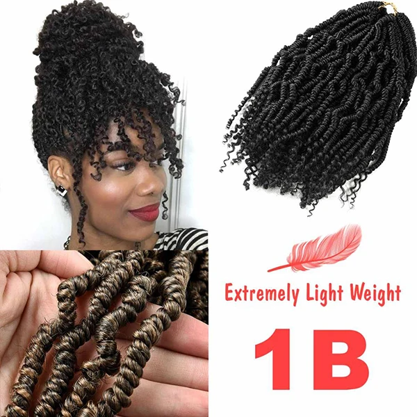 Кудрявые волосы для вязания крючком Dream Ice Freetress, синтетические волосы для вязания крючком, удлинители волос, пушистые твист, 24 пряди, 14 дюймов