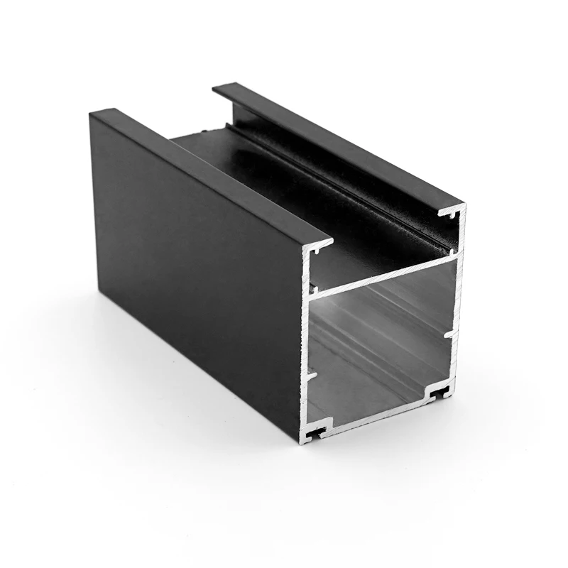European Standard black Aluminum extrusion aluminium profile with full set of accessories for doors and windows